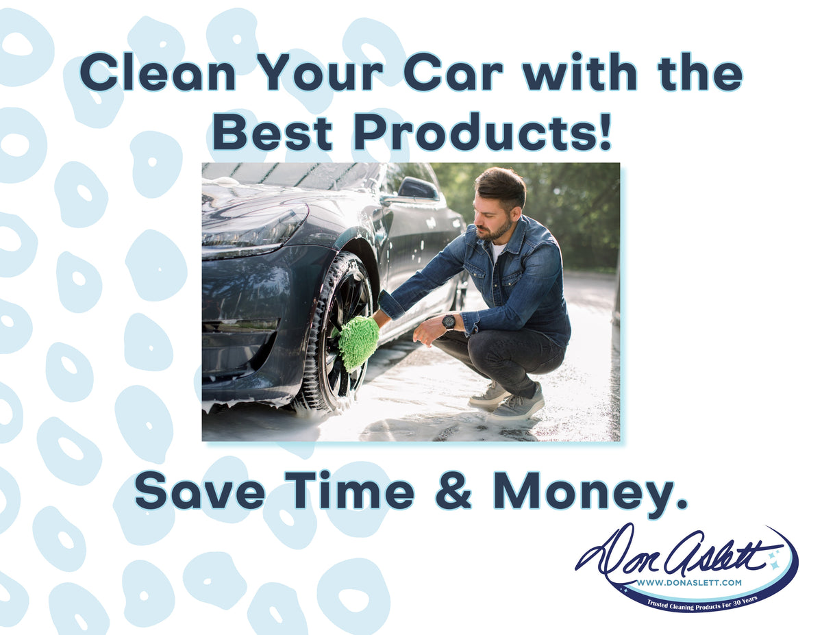 Use the Best Products to Clean Your Vehicle Don Aslett