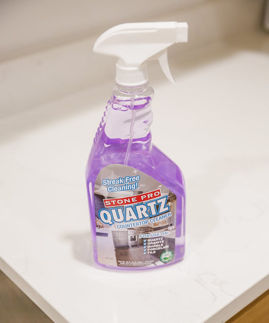 Quartz Countertop Cleaner & Microfiber Don Aslett