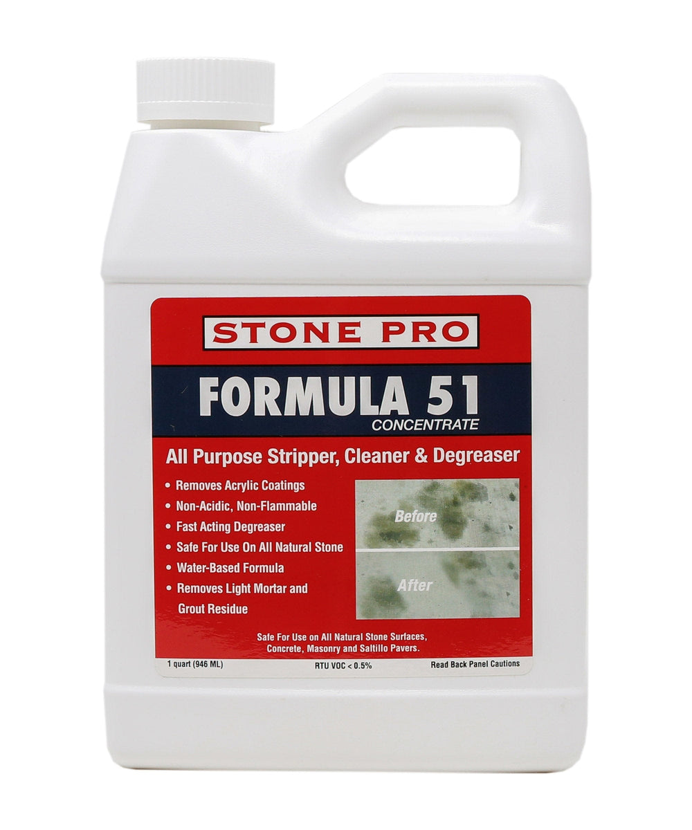 Stone Pro Formula 51 Clean Tile, Grout, Concrete, and More! Don Aslett