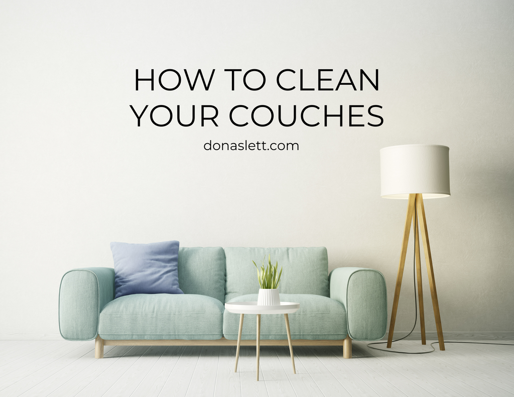 How to Clean Your Couches