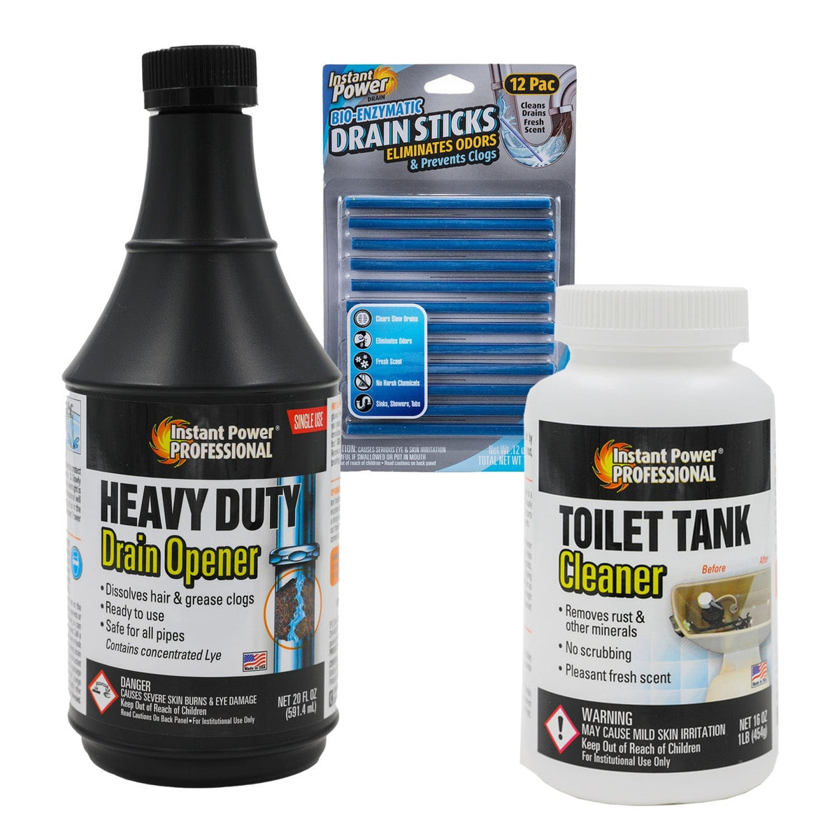 Instant Power Bathroom Bundle – Don Aslett