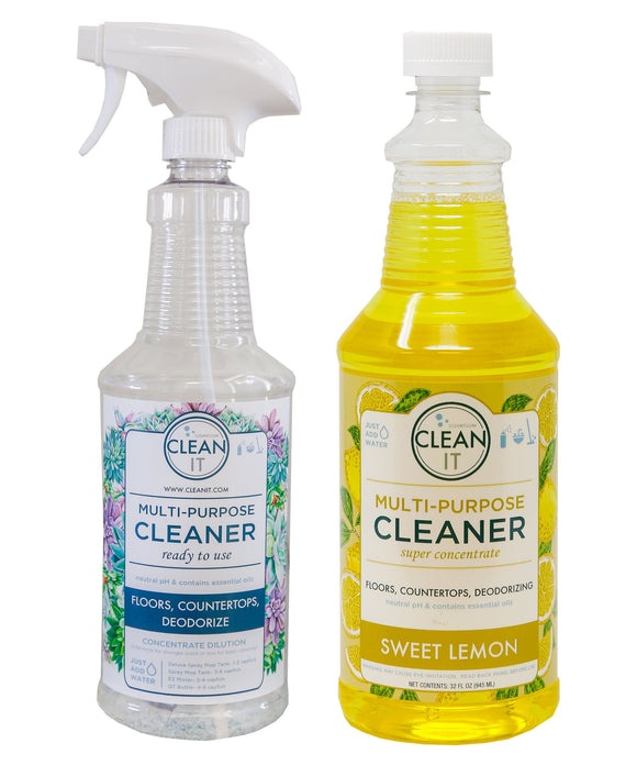 CLEAN IT MULTI-PURPOSE CLEANER SUPER CONCENTRATE - Sweet Lemon