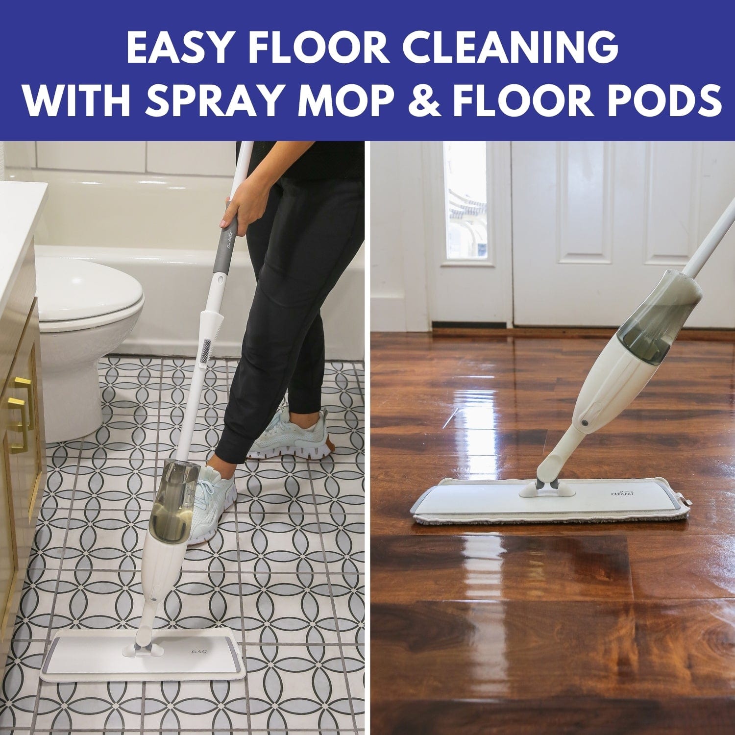 Herbruikbare Microfiber Mop Pad voor Efficiënte Vloerreiniging - Multi Herbruikbare Microfiber Mop Pad voor Efficiënte Vloerreiniging - Multi