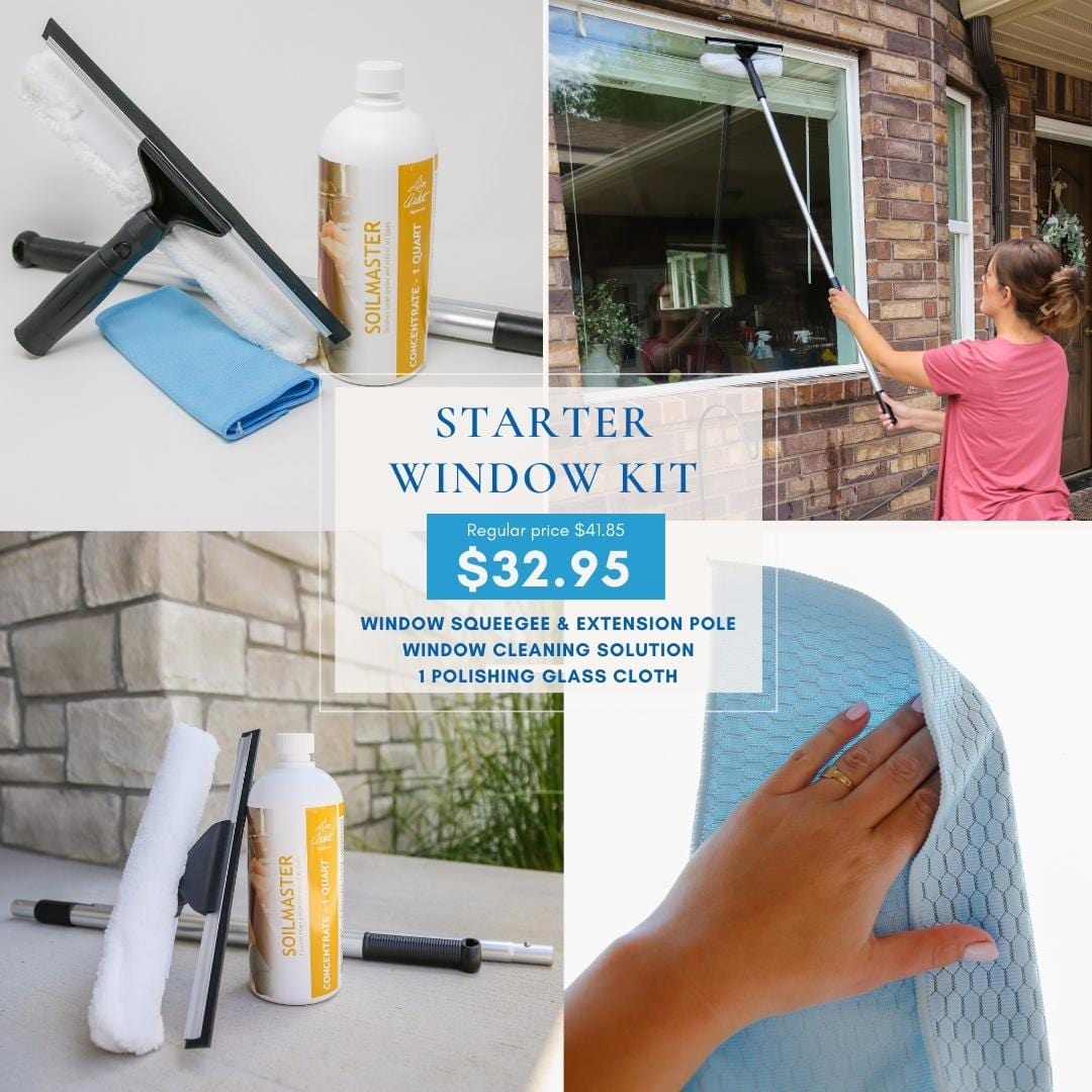Complete Window Cleaning Kit Don Aslett Window Cleaning Starter Kit