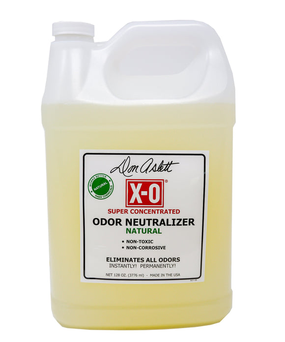 Don Aslett X-O Gallon: All Natural, Mild Cleaner, Super Concentrate.
