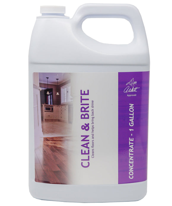 Don Aslett Clean & Brite Gallon – Cleans Floors And Helps Bring Back Shine