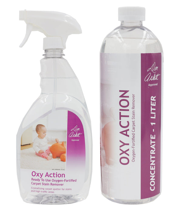 Don Aslett Oxy Action Concentrate - Crystalizing Carpet Spotter