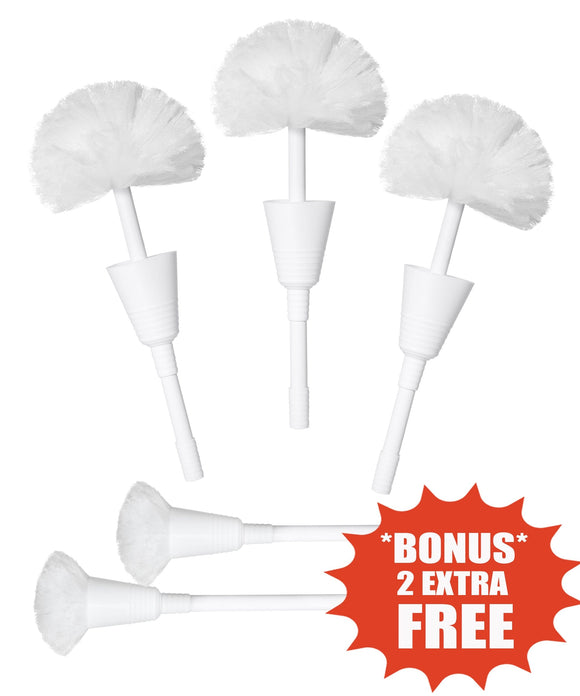 Don Aslett ECONOMY Bowl Swabs - 3 Pack + 2 FREE