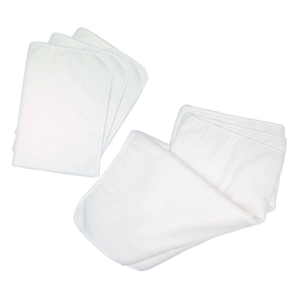 6-Piece Premium Microfiber Towelswith Satin Trim - Don Aslett